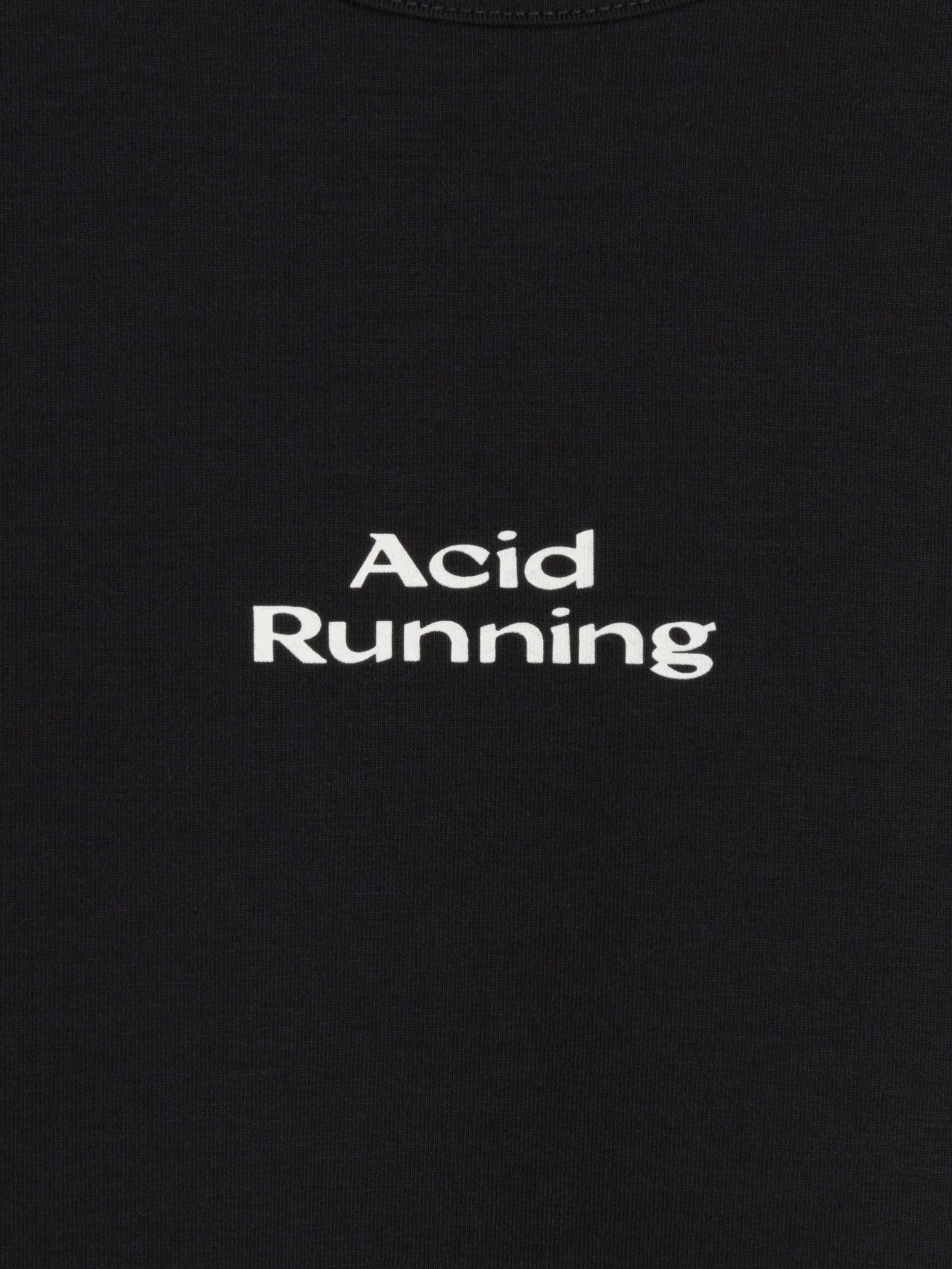 Acid Running Logo Tank - Black