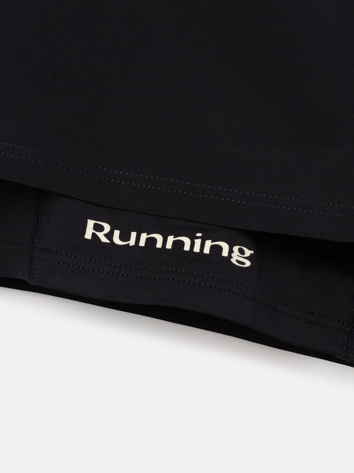 Acid Running 2-in-1 Shorts - Black