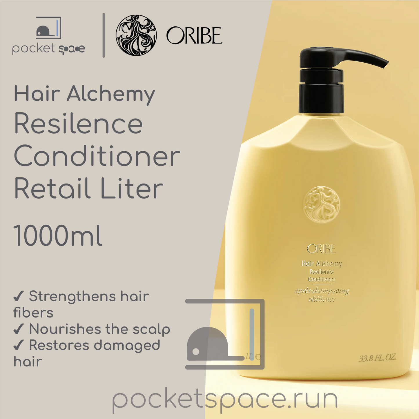 Oribe Hair Alchemy Resilence Conditioner Retail Liter* - 1000ml