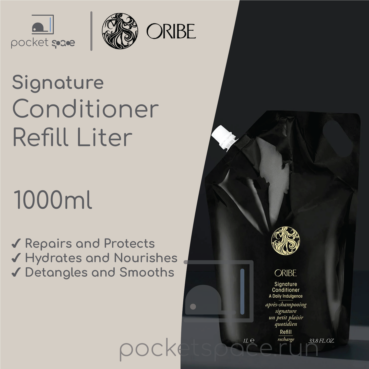 Oribe Signature Conditioner Refill Liter* - 1000ml