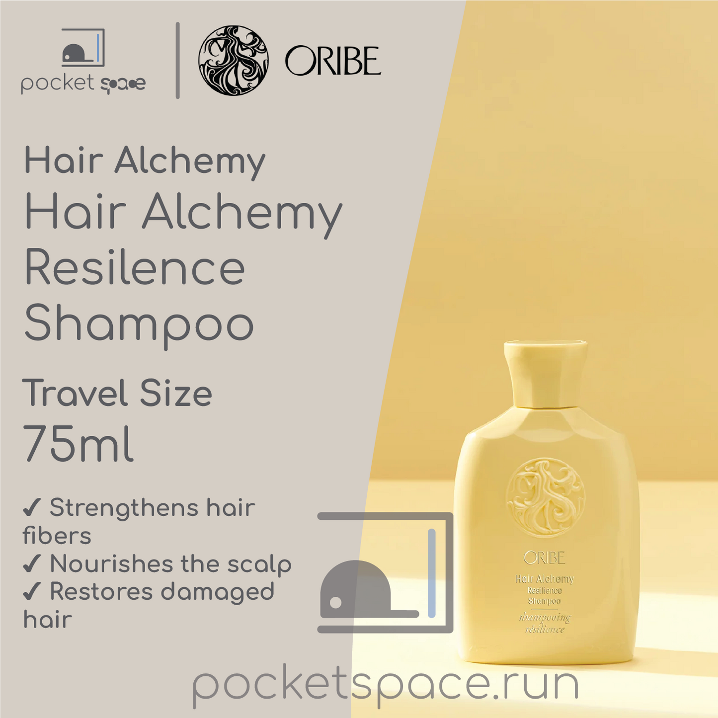 Oribe Hair Alchemy Shampoo Travel Size - 75ml