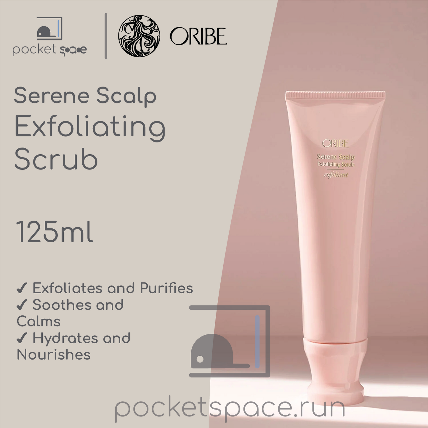 Oribe Serene Scalp Exfoliating Scrub 125ml