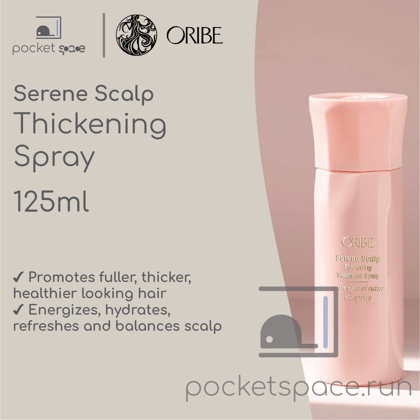 Oribe Serene Scalp Thickening Spray 125ml