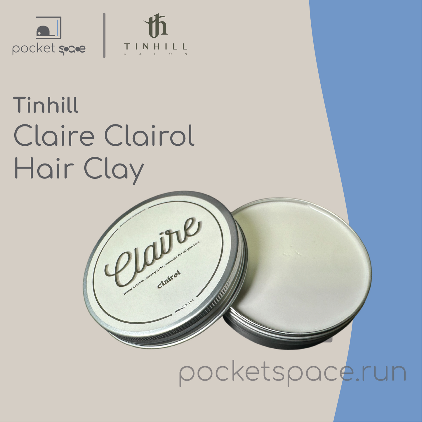 Tinhill Claire Clariol Hair Clay 50ml