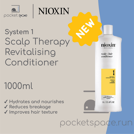 Nioxin System 1 Scalp Therapy Revitalising Conditioner 1000ml / 1L