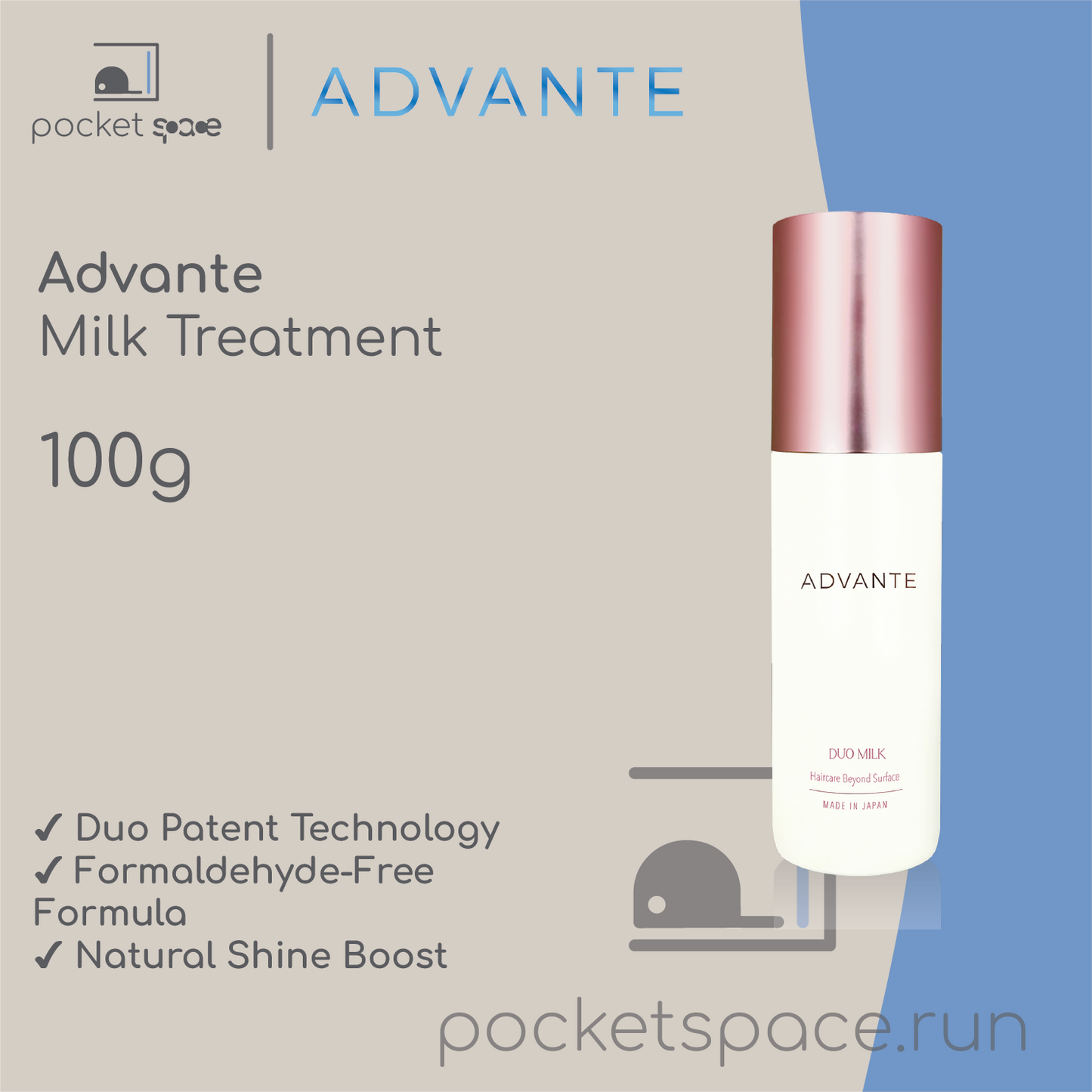 Advante Duo Milk Treatment 100ml